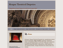 Tablet Screenshot of morgantheatrical.com